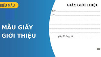 Download giấy giới thiệu chuyên nghiệp mới nhất 2020