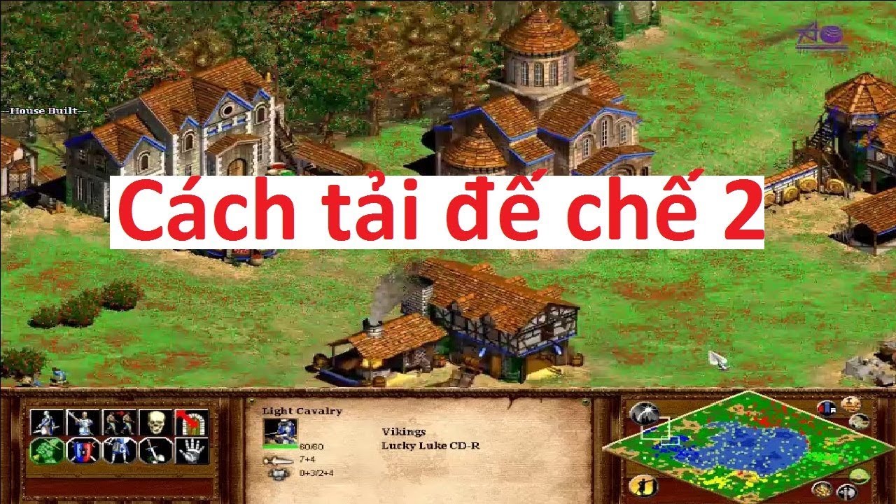 Hướng dẫn tải và cài đặt Age Of Empires 2 Game Đế Chế 2 Full PC